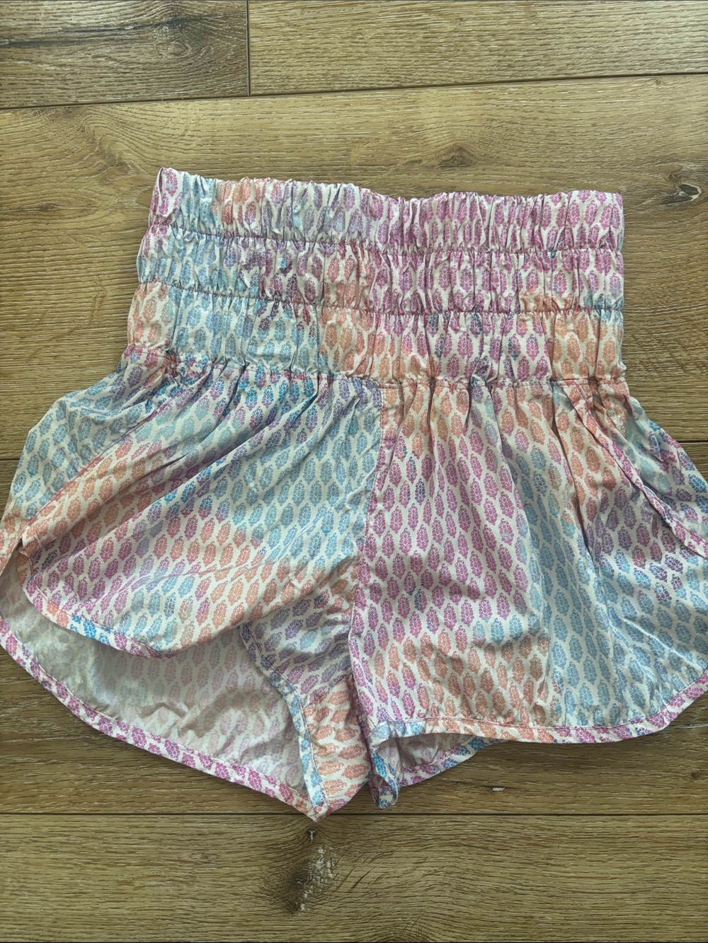 FP Movement by Free People Printed High-Waist Shorts - size small